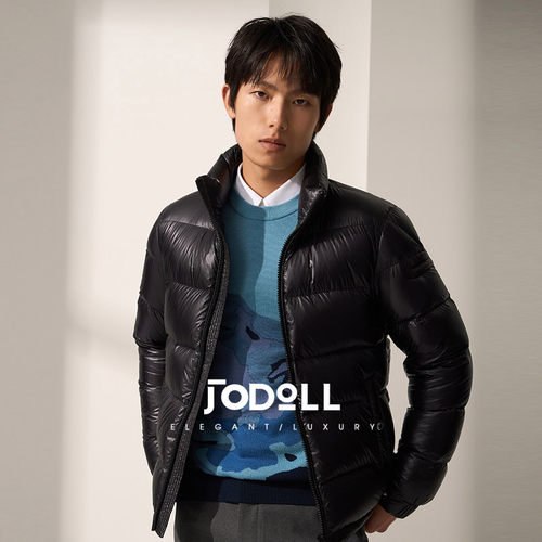 乔顿立领鸭绒保暖羽绒服