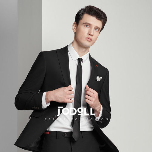 jodoll乔顿西服套装羊毛微弹