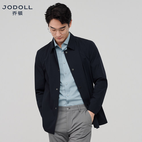 JODOLL商务休闲中长款风衣