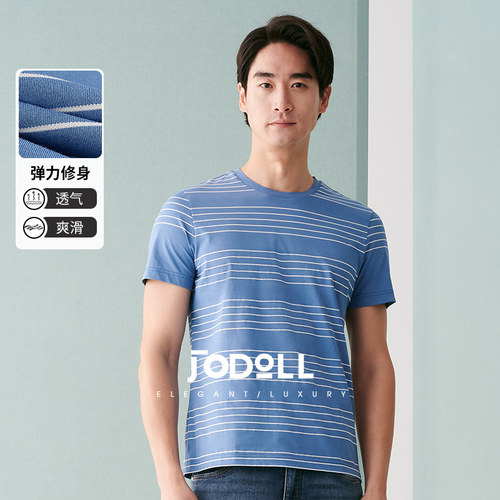 JODOLL短袖t恤休闲男柔软舒适