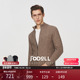 JODOLL乔顿 保暖针织衫 牦牛绒开衫 男潮流商务休闲半高领羊毛衫