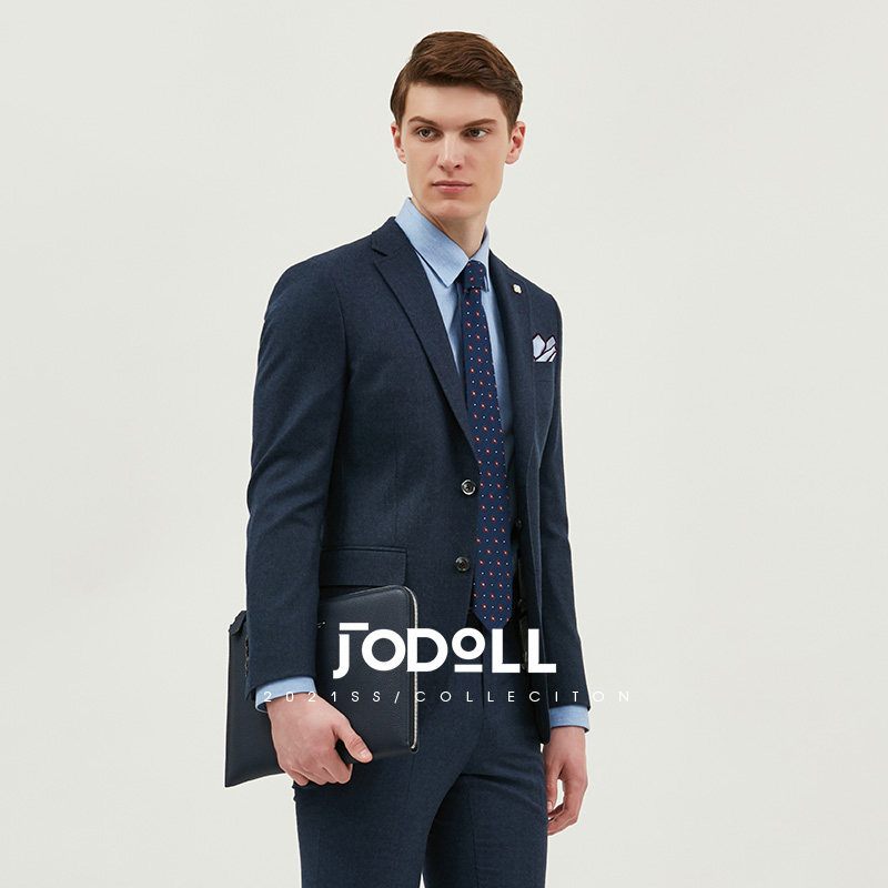 [商场正价款]乔顿男装男士羊毛小西装外套商务正装西服套装上衣