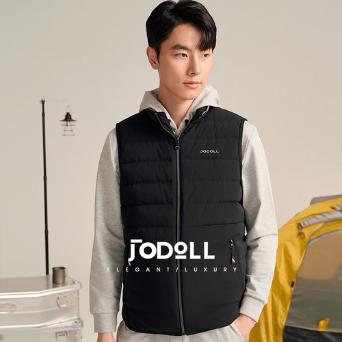 JODOLL百搭立领舒适羽绒马甲