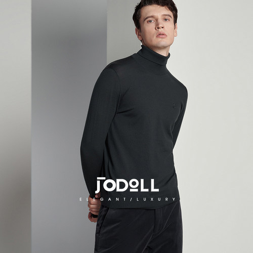 保暖羊毛衫JODOLL休闲百搭高领