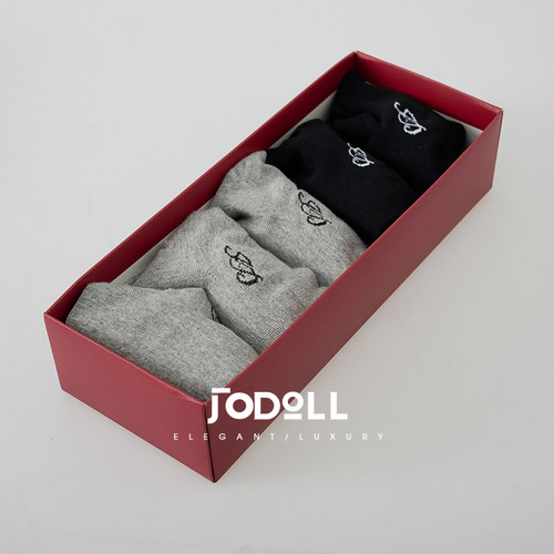 乔顿商务休闲简约舒适短袜