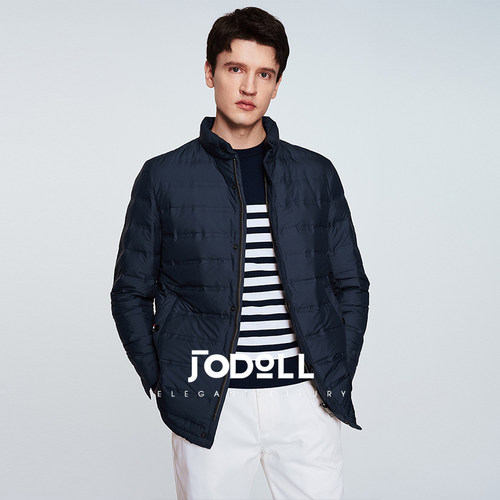 乔顿休闲立领常规保暖羽绒服时尚