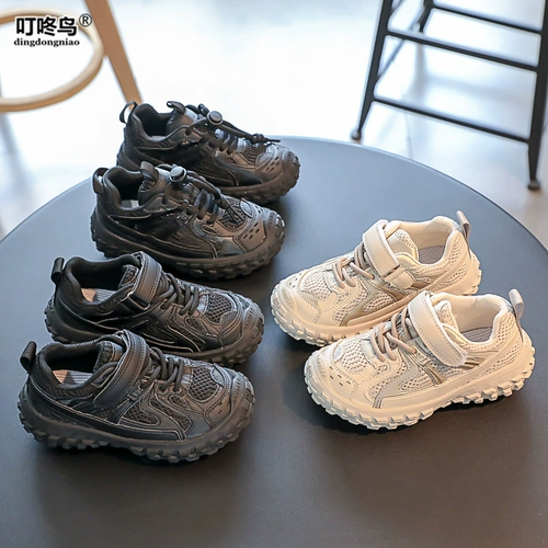 Детские туфли, трендовая обувь для мальчиков для школьников, шины, популярно в интернете, коллекция 2022, в корейском стиле