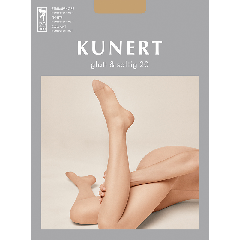 【TIGHTSSHOP】KUNERT Glatt & Softig 20D 透明连裤袜 310300 女士内衣/男士内衣/家居服 连裤袜/打底袜 原图主图