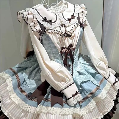 薄巧芙芙lolita原创洛丽塔公主裙