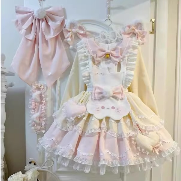 甜美可爱软萌lolita洛丽塔蓬蓬裙