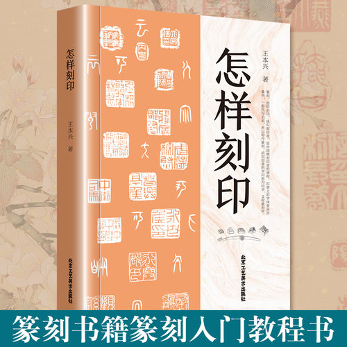 怎样刻印王本兴著！篆刻书籍