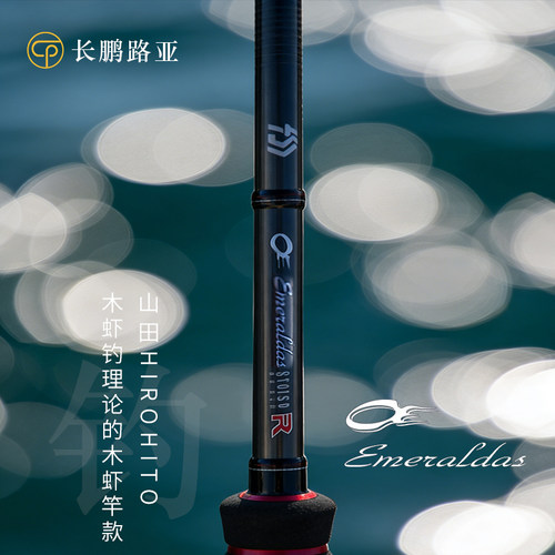 DAIWA达亿瓦鱿鱼竿木虾竿2节