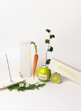 IsletBean豆岛 印度迈索尔老山檀现代线香 室内扩香 mini香插