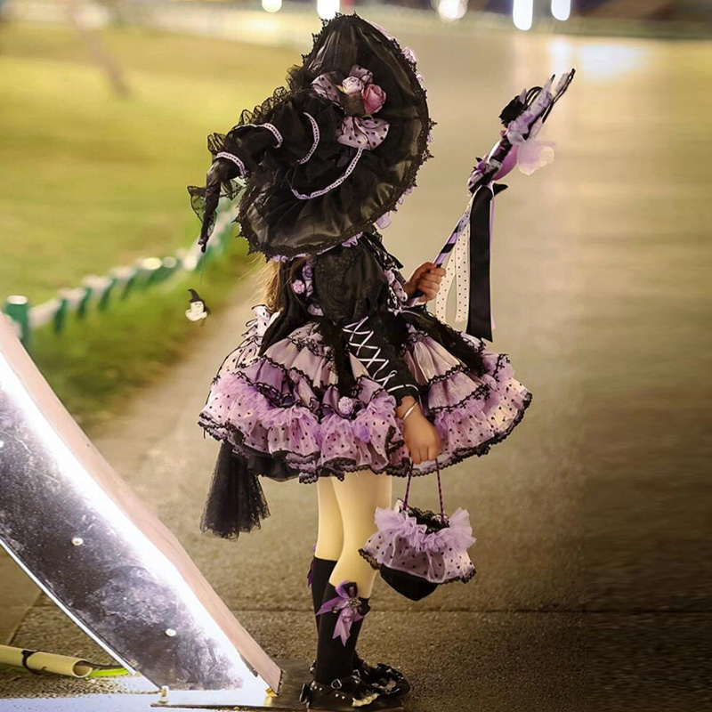 现货现发！小魔女库洛米洛丽塔裙