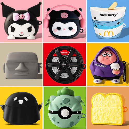 vivo创意卡通耳机保护套