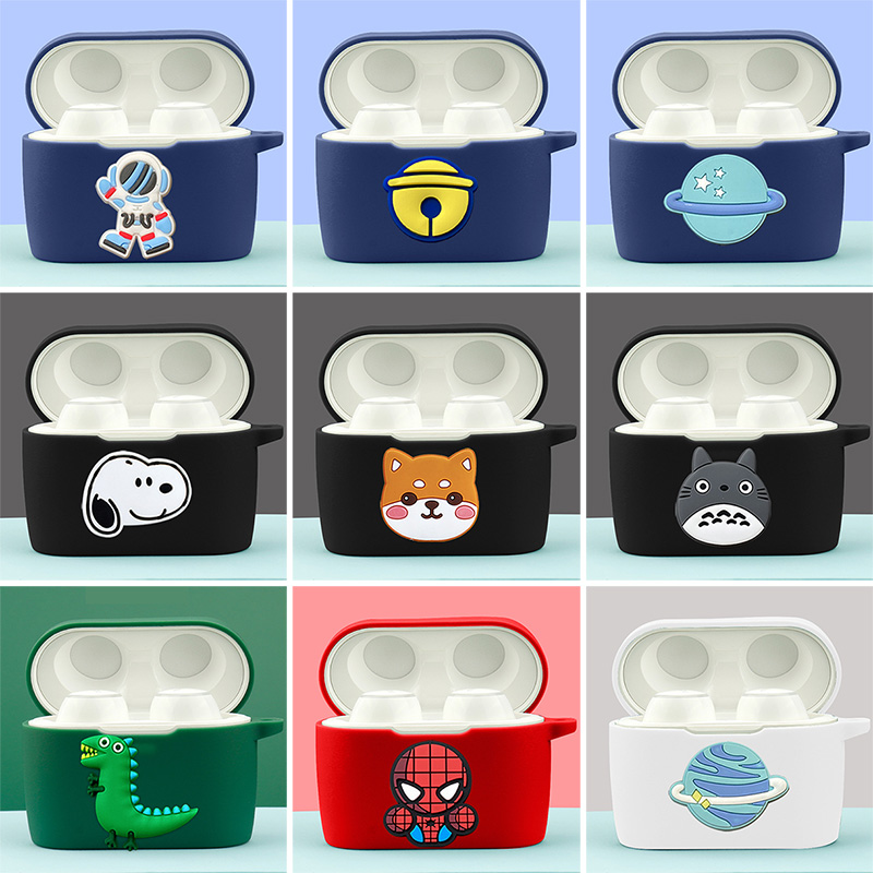 魅族硅胶充电防摔纯色卡通保护壳