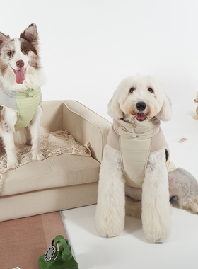 Sniff宠物狗狗猫咪秋冬装防风便捷御寒服泰迪比熊大中小型犬衣服