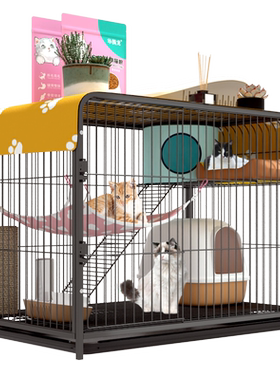 【猫笼带厕所】家用不占地！推荐