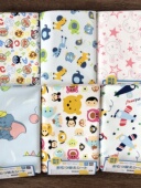 卡通婴儿纯棉隔尿垫童竹纤维透气三层双面用可水洗防水床单四季 款