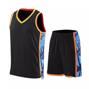 雷霆队服套装湖人公牛队球衣雷霆热火勇士队猛龙篮球服男定制印号