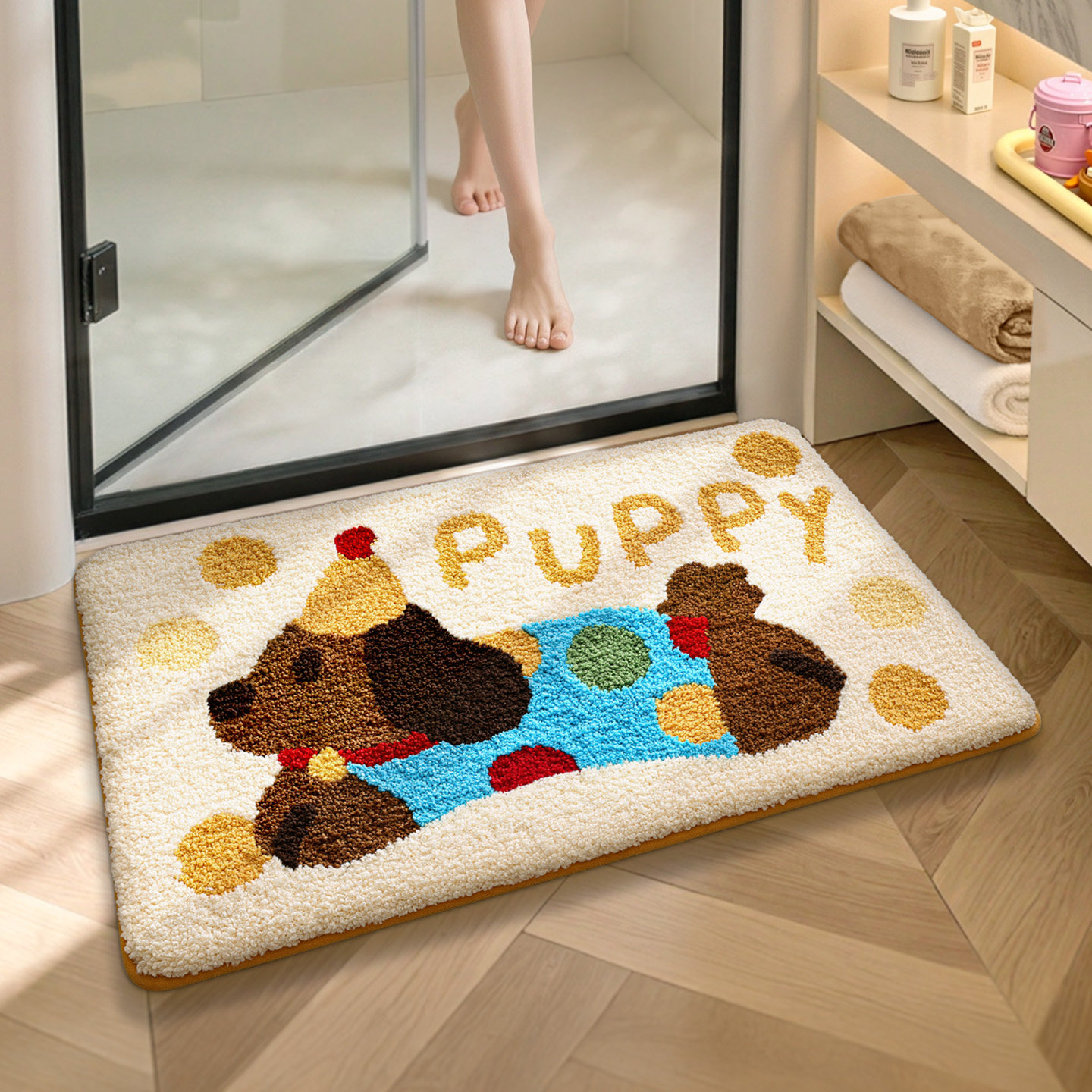 【柔软舒适】大江加厚浴室吸水垫