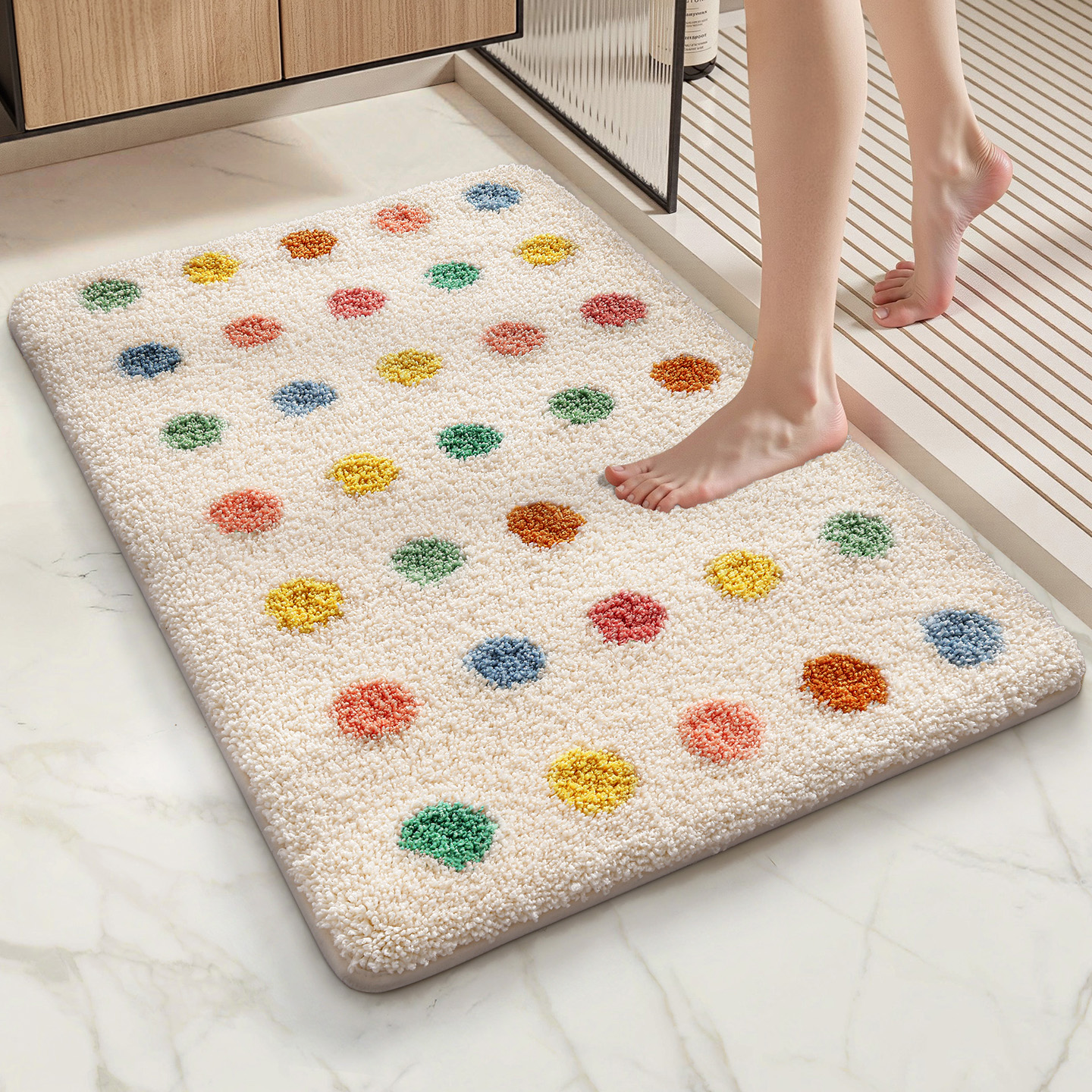 大江浴室专用吸水防滑地垫