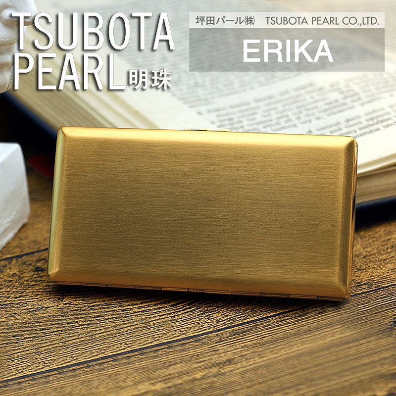 TSUBOTAPEARL明珠烟盒金色拉丝