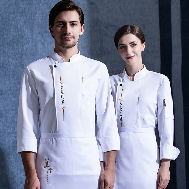 餐饮食堂烧烤店厨师工作服定制