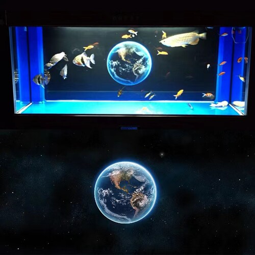 鱼缸背景贴纸水族箱贴纸