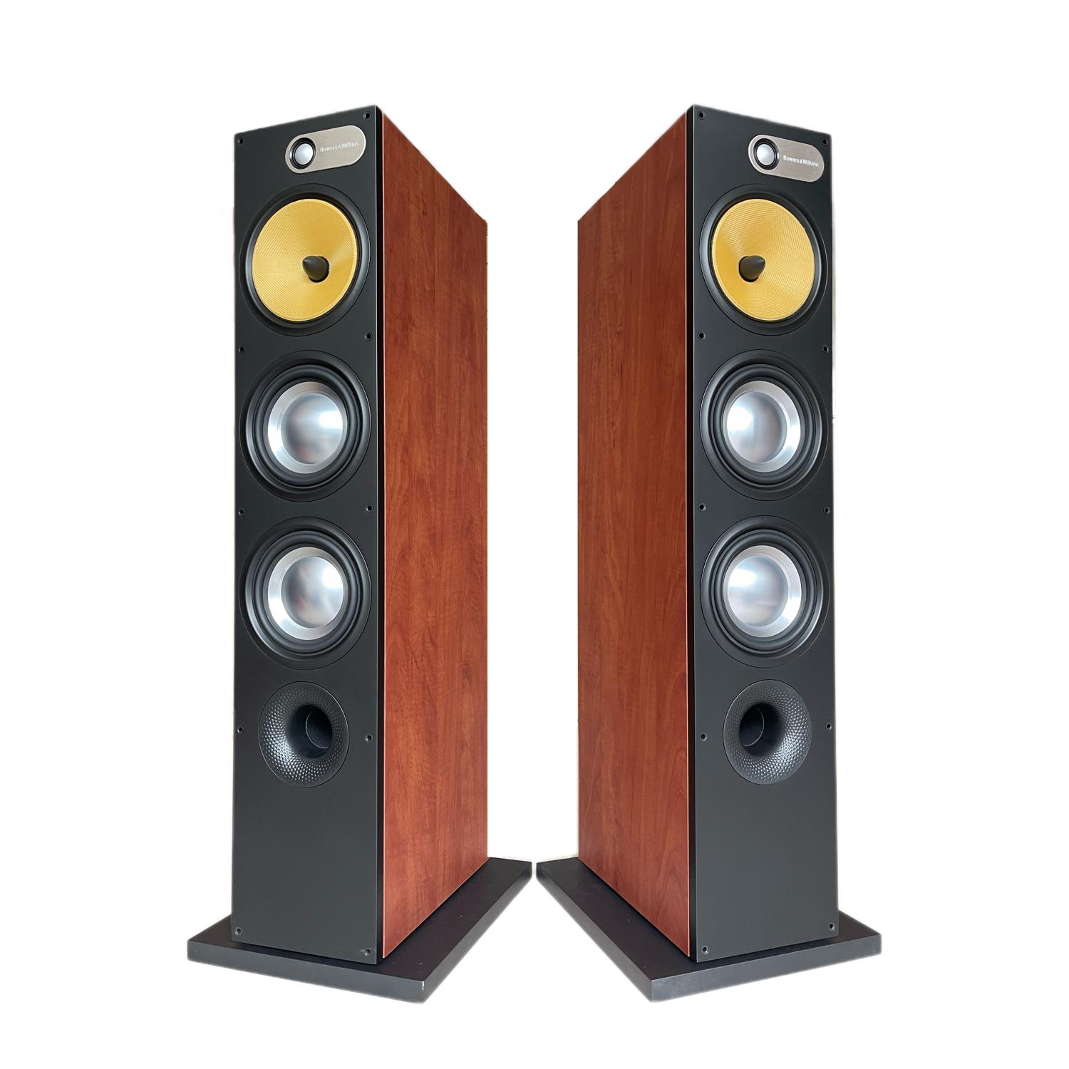 英国b&w宝华683家用hifi音箱