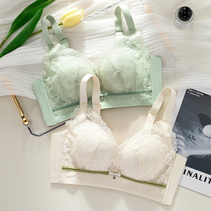 婷玛超厚内衣推荐小胸聚拢文胸女士无钢圈防下垂平胸胸罩加厚爆款