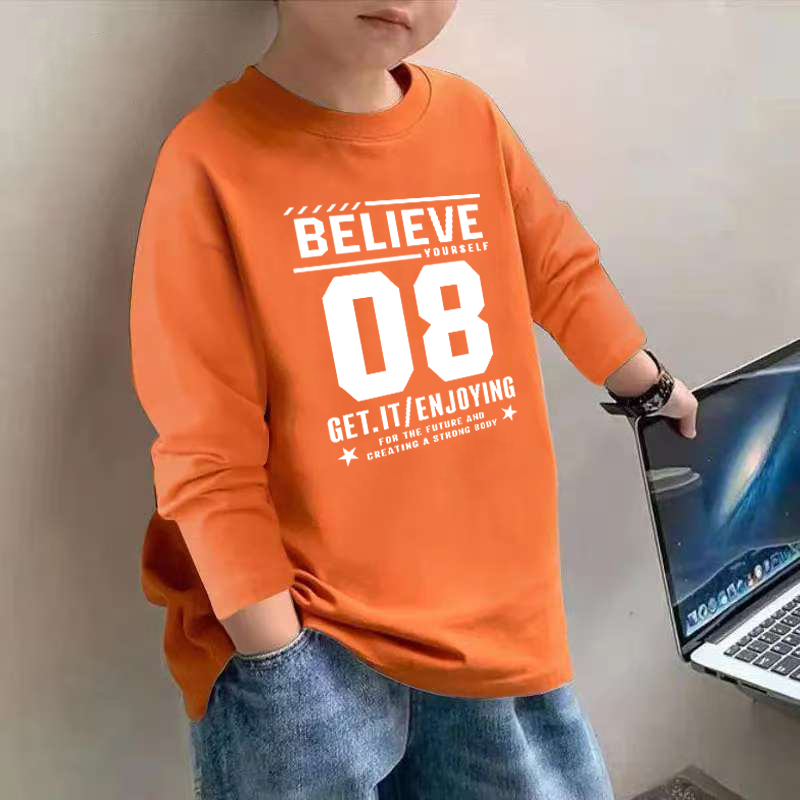 男童长袖休闲百搭上衣春装新款