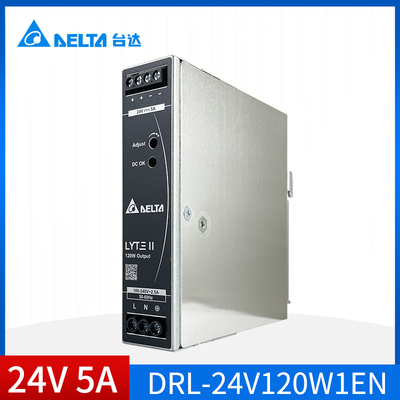 120W台达导轨开关电源24V5A