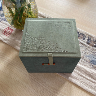 两才盖碗一杯一碟建盏高档精美锦盒木盒礼品盒包装定制订制定做