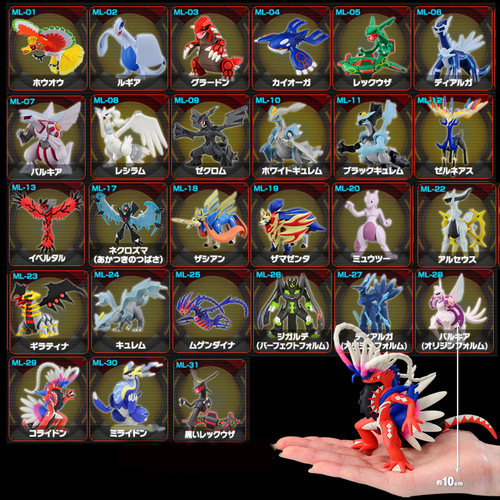 TOMY多美卡ML精灵宝可梦Pokemon朱紫 剑盾神兽手办玩具图鉴固拉多