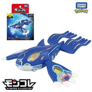 TOMY多美卡2月新品精灵宝可梦朱紫 海洋之神 原始盖欧卡 手办玩具