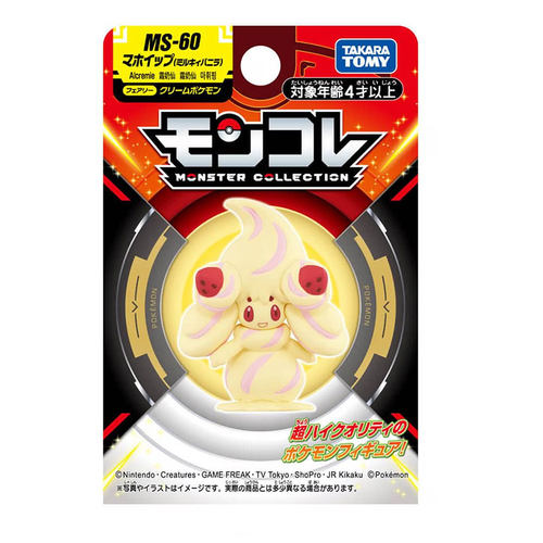 TAKARA TOMY多美 MS-60霜奶仙宝可梦手办 精灵宝可梦收藏摆件玩具