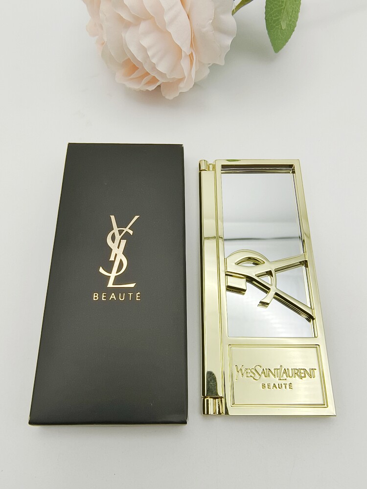 YSL Saint Laurent qatlanan kiçik makiyaj güzgüsü