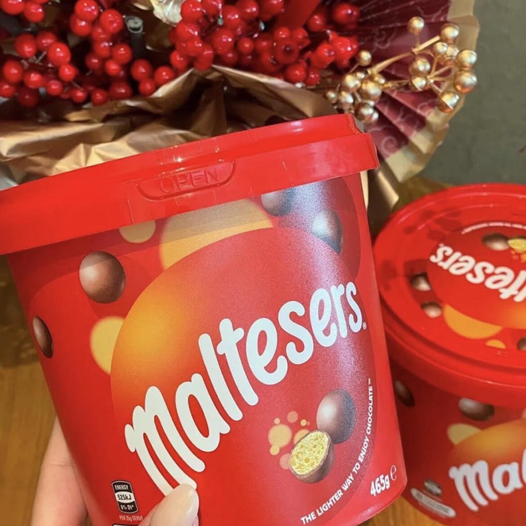 正品澳洲原装进口maltesers麦提莎牛奶巧克力夹心巧克力豆麦丽素