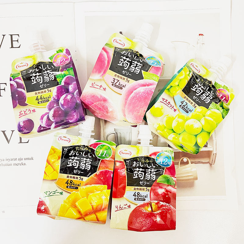 6袋包邮日本进口Tarami多拉米多良见 低卡水果味吸吸蒟蒻果冻布丁,零食/坚果/特产,果冻/布丁,淘宝优惠券,粉丝福利购,淘宝优惠卷