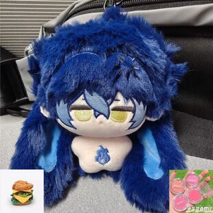 菲林斯棉花娃娃原神属性10cm棉花娃娃毛绒玩偶周边公仔挂件玩具