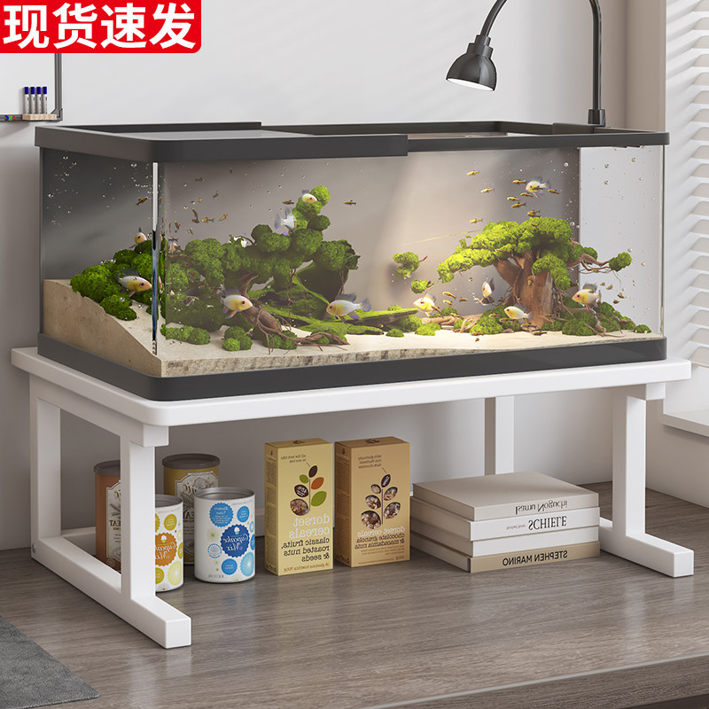 打印机置物架台面双层办公桌增高架桌上多功能鱼缸架放置收纳架子