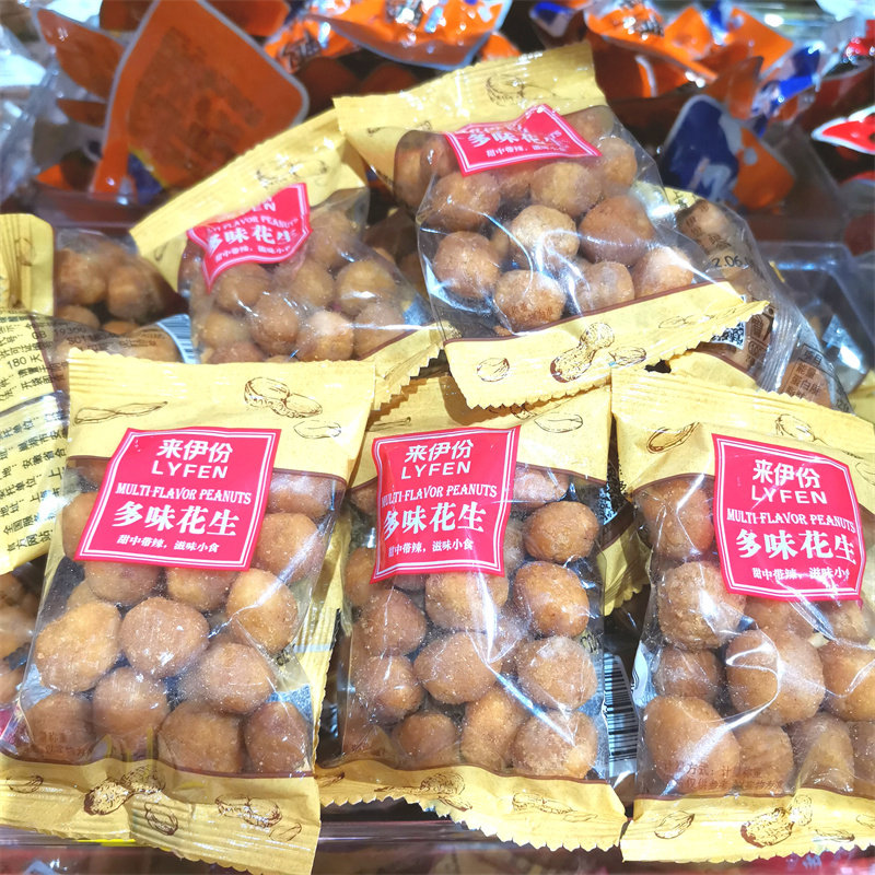 来伊份多味花生500克称重小包装甜辣味坚果炒货零食休闲办公食品,零食/坚果/特产,花生,淘宝优惠券,粉丝福利购,淘宝优惠卷