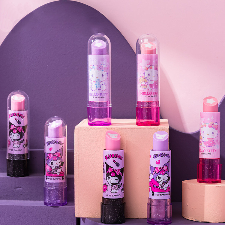 一正三丽鸥正版库洛米口红橡皮擦凯蒂猫小学生女童文具幼儿园奖品,文具电教/文化用品/商务用品,橡皮,淘宝优惠券,粉丝福利购,淘宝优惠卷