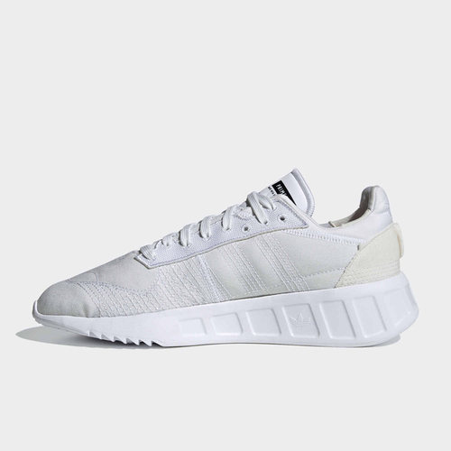 正品Adidas阿迪达斯男女款厚底网面透气舒适跑步休闲运动鞋FX5079