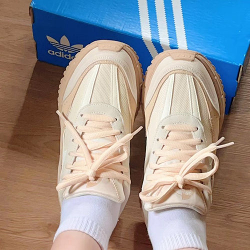 正品Adidas阿迪达斯女时尚厚底耐磨减震舒适休闲运动老爹鞋IG4204