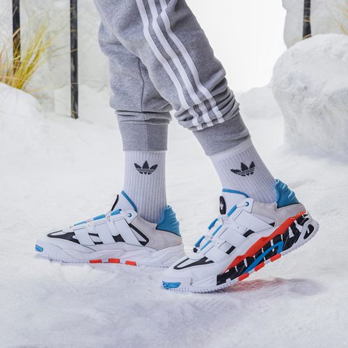 正品Adidas阿迪达斯三叶草男女厚底时尚防滑耐磨休闲运动鞋FX7644