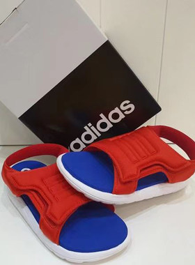 正品Adidas阿迪达斯童子夏季新款透气舒适耐磨休闲运动凉鞋EG2234