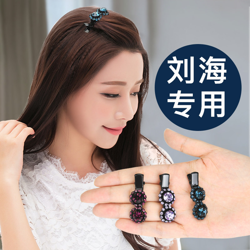 夹固定头发,头发夹子_大山谷图库