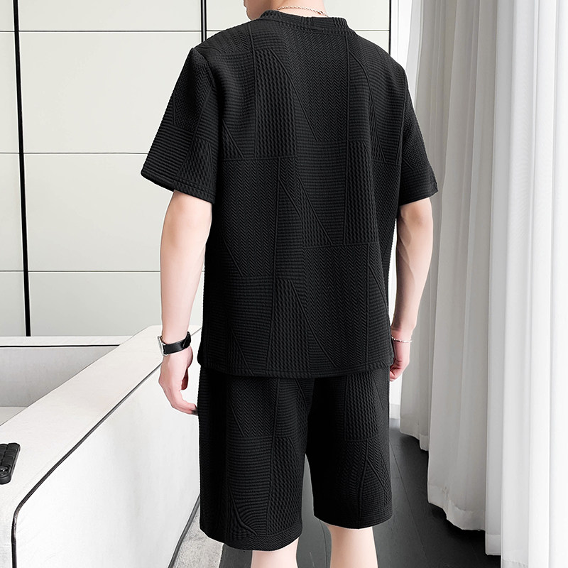夏季款短袖男士休闲运动套装P110,男装T恤,星座407-1